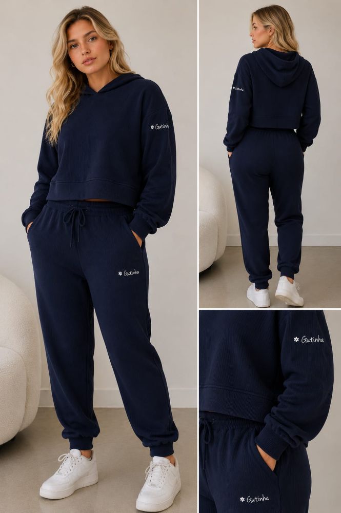 Conjunto Canguro y Pantalon - Set Comfy Gutinha - vista 6